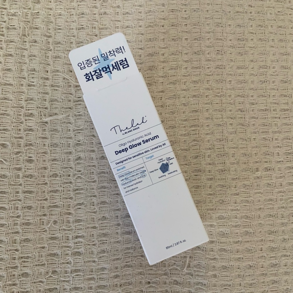 THE LAB by blanc doux Oligo Hyaluronic Acid Deep Glow Serum 85ml Full Size New